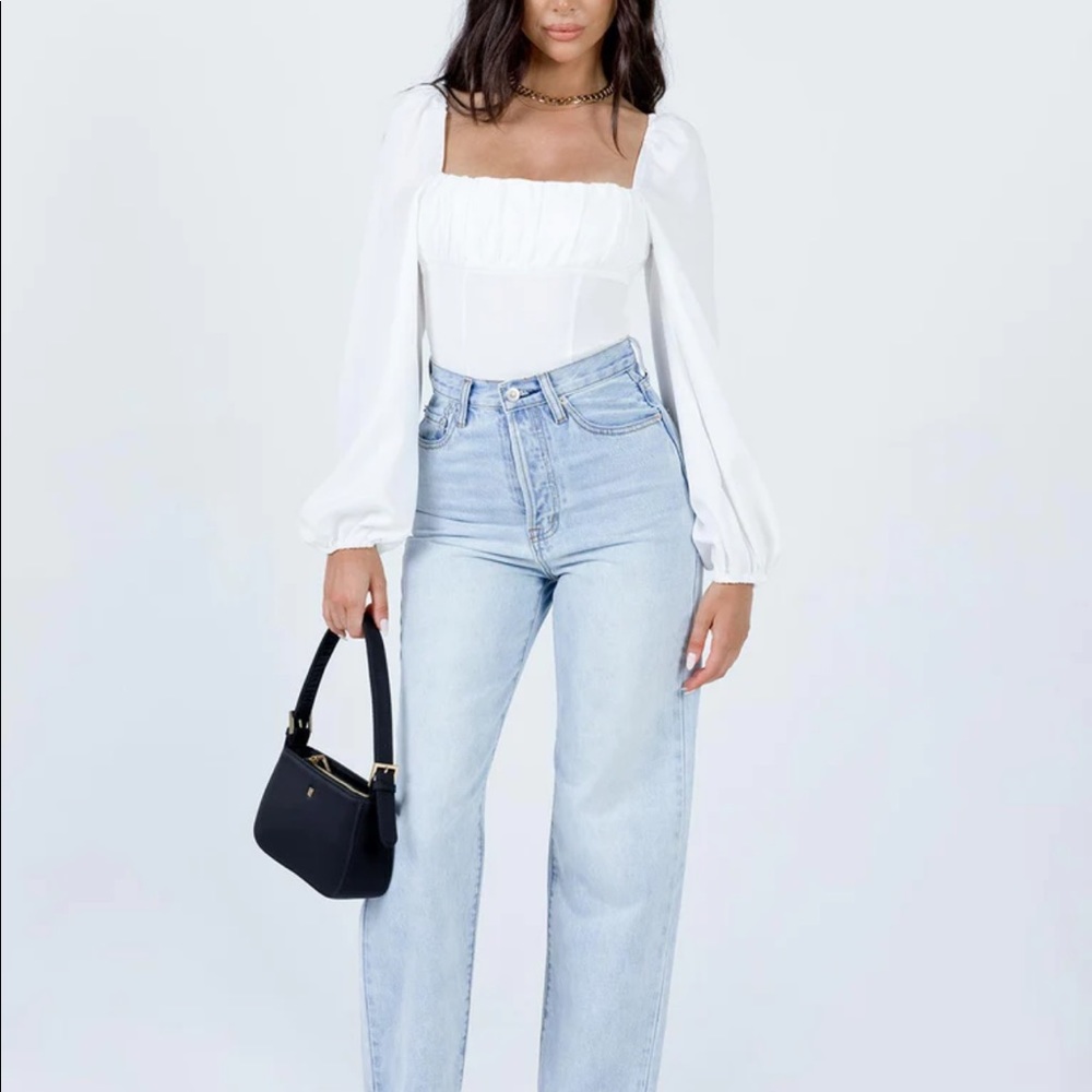 Princess polly white bodysuit